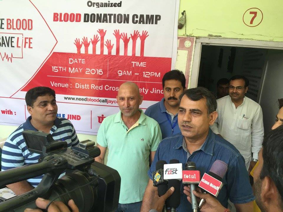 Blood Donation Program with Punjab Kesari & Siti Cable