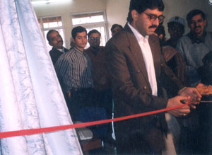 Inauguration Ceremony of JindCity.com (Version 2.0) by B.M. Setia (DGM, BSNL, 2002)