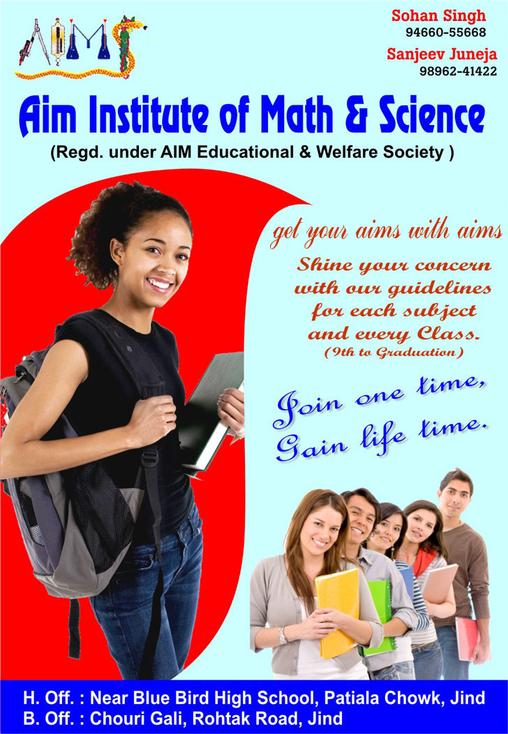Aim Institute of Maths & Science Jind