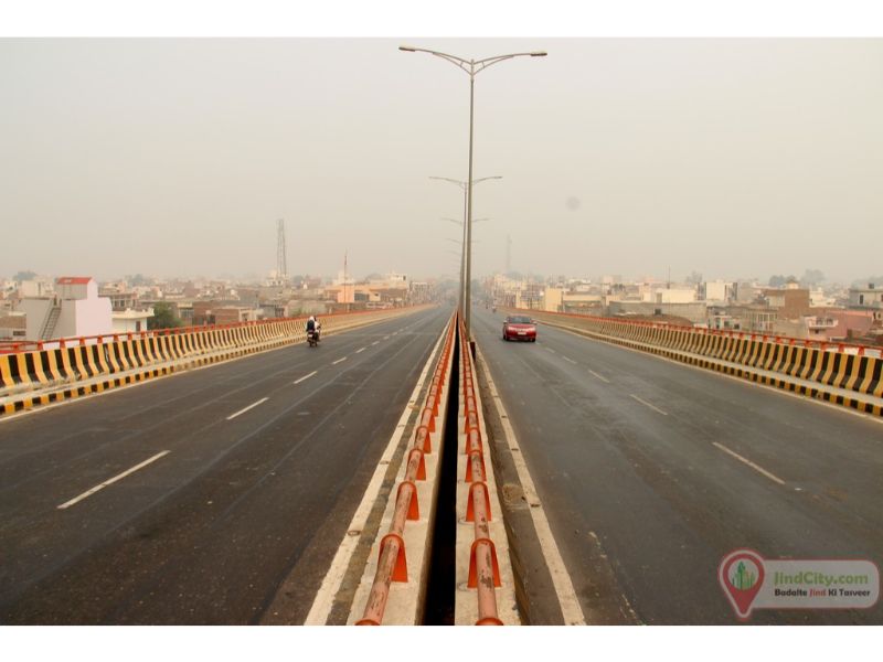 Railway Over Bridge, Jind - Jind City (Heart of Haryana)